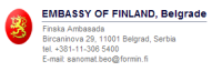 Ambasada Finske u Beogradu