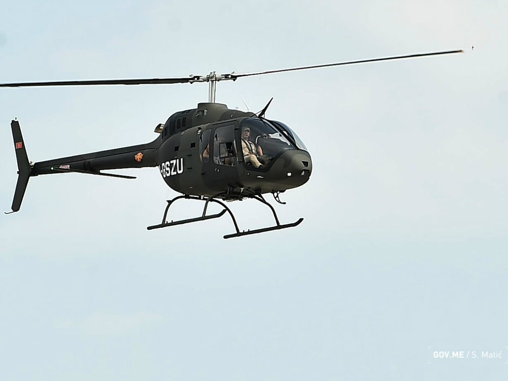 Novi helikopter Vojske Crne Gore - Bell 505 Jet Ranger X