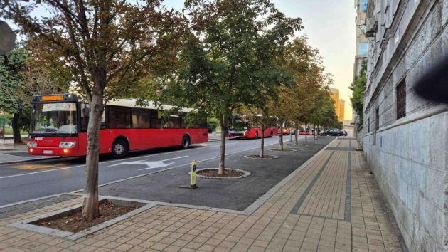 Autobuska okretnica Katićeva Beograd