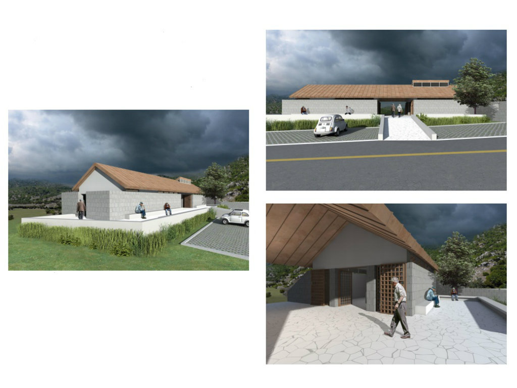 Idejna arhitektonska rješenja objekta kapele na Čevu