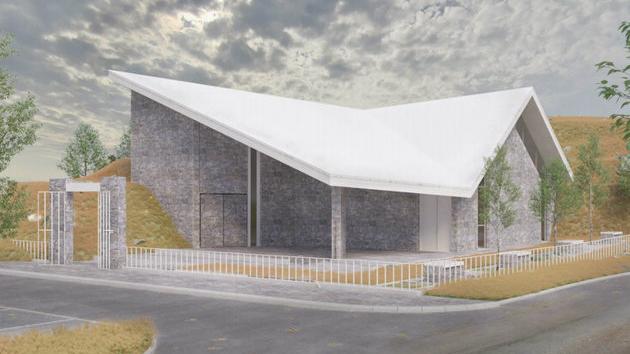 Idejna arhitektonska rješenja objekta kapele na Čevu