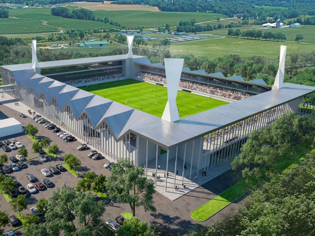 Izgradnja stadiona FK TSC iz Bačke Topole